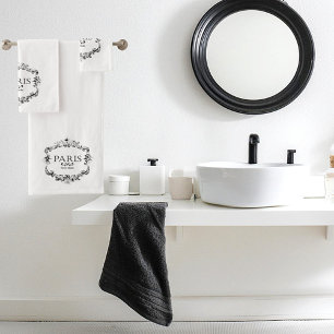 Conjunto De Toalhas Mercado de flores de Paris