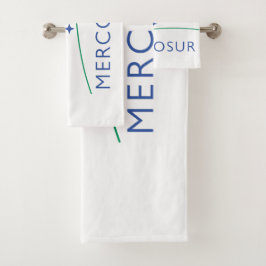 Conjunto De Toalhas Mercosul