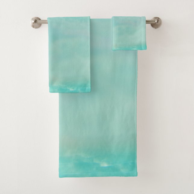 Conjunto De Toalhas Mergulhe no mar de Caribe 4 (Insitu)