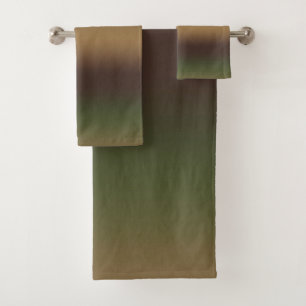Conjunto De Toalhas Mikado Coco Brown