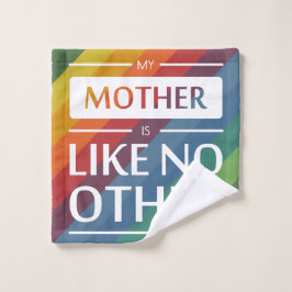 Conjunto De Toalhas Minha mãe é como nenhuma outra