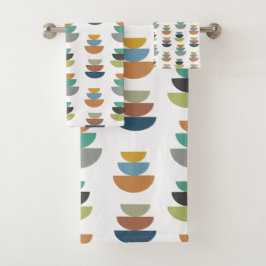 Conjunto De Toalhas Minimalismo moderno do século médio