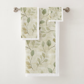 Conjunto De Toalhas Minimalist Art Towel | Home & Living Elegance