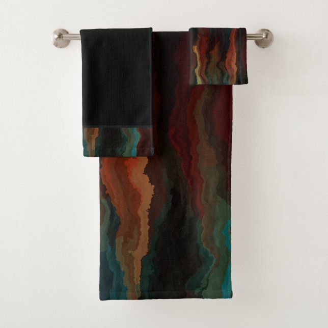 Conjunto De Toalhas Mistura de cores sudoeste (Insitu)