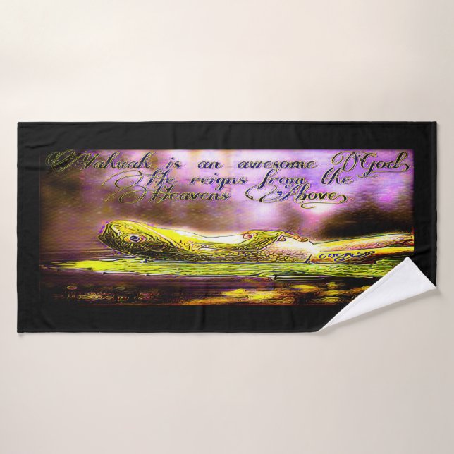 Conjunto De Toalhas Modelos anfíbios: Sapo Laze 01-01 (Toalha de Banho)