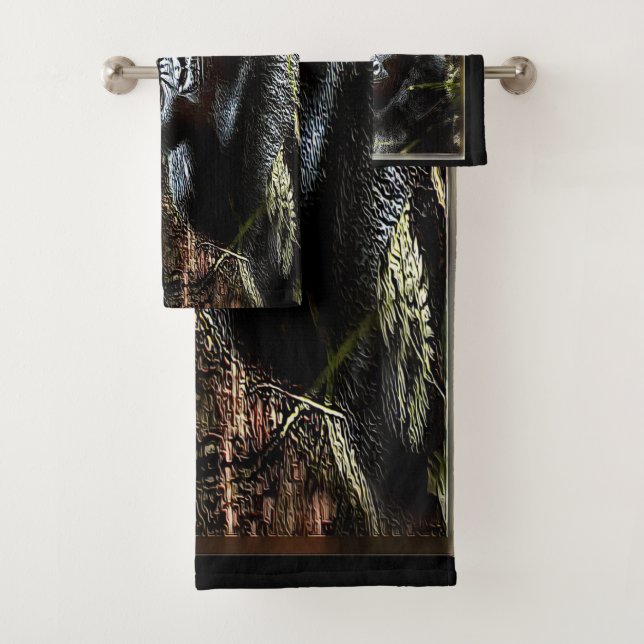 Conjunto De Toalhas Modelos Primatas: excelente Gorila 02 (Insitu)