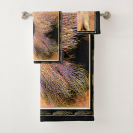 Conjunto De Toalhas Modelos primatas: Hamadryas baboon 01