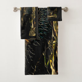 Conjunto De Toalhas Modelos Primatas: Mackey Laze 01-01