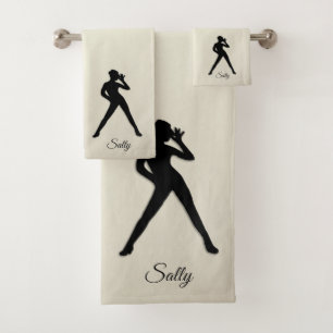 Conjunto De Toalhas Modern Dance Antique Gild