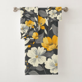 Conjunto De Toalhas Modern Floral