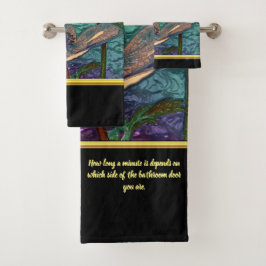 Conjunto De Toalhas Moderno romântico com monteiro de flor de vidro de