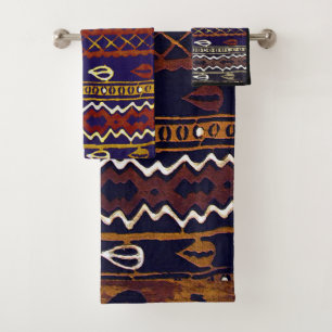 Conjunto De Toalhas Moderno Urbano Afrocêntrico
