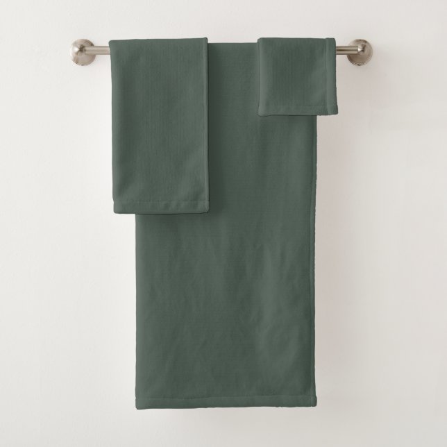 Conjunto De Toalhas Moderno Verde de Meados do Século (Insitu)