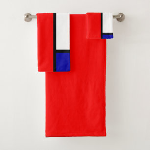Conjunto De Toalhas Mondrian 4