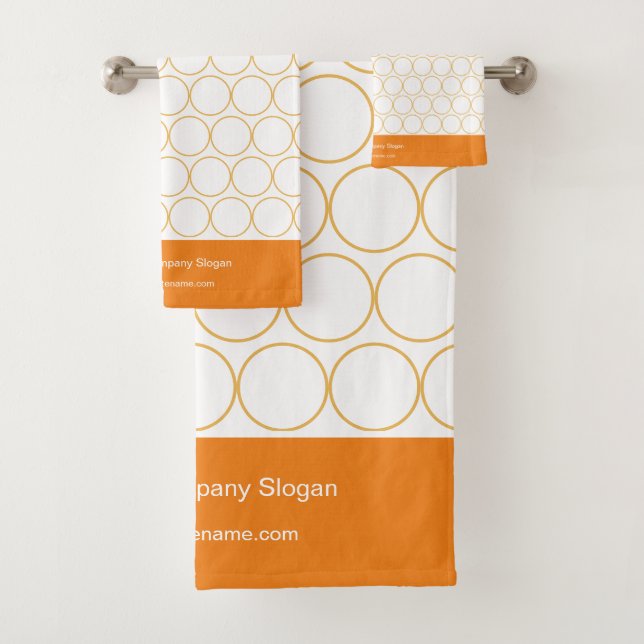 Conjunto De Toalhas Monograma Dourado Branco e Banheiro de Nome (Insitu)