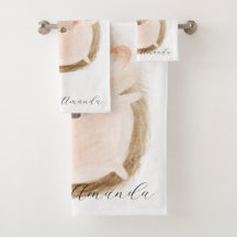 Monograma fofo pastel safari adorável para raparig