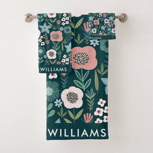 Conjunto De Toalhas monograma,nome, (Insitu)