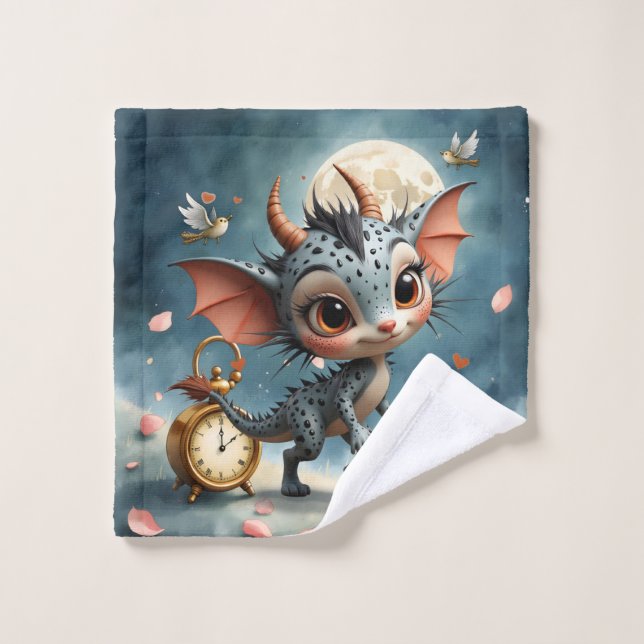 Conjunto De Toalhas Moonlit Creature Caelum Tickwing  (Pano de lavar)