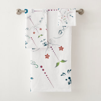 Conjunto De Toalhas Moroccan Zelije !Moroccan Zellige