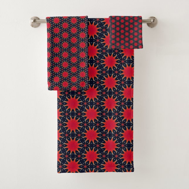 Conjunto De Toalhas Mosaico Sunflare (Insitu)