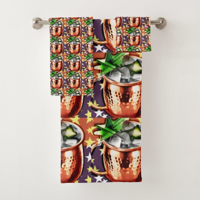 Conjunto De Toalhas Moscou Mule (Insitu)