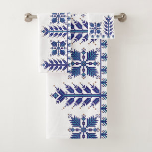 Conjunto De Toalhas Motif tradicional romeno, Motif tradicional romeno