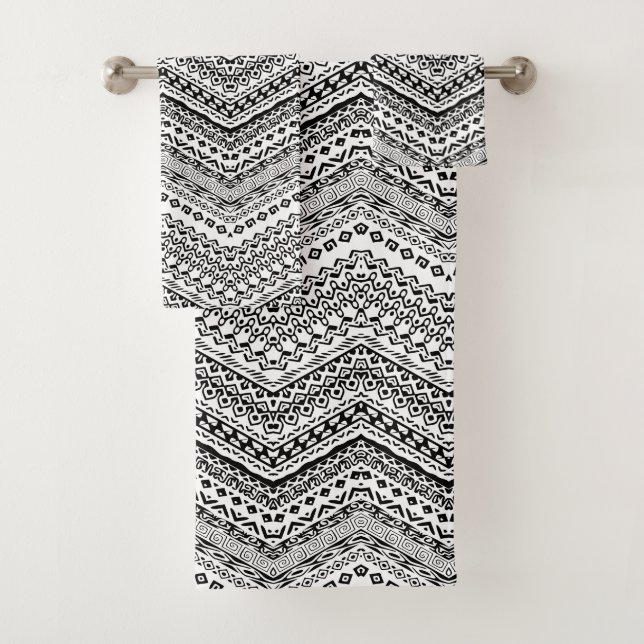 Conjunto De Toalhas Motifs Étnicos 2 (Insitu)