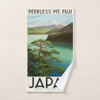 Mt Fuji Japão Poster de viagens Vintage Art