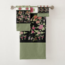 Conjunto De Toalhas Muito Decorativo e Artístico