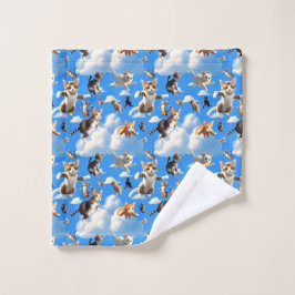 Conjunto De Toalhas Muitos Gatos