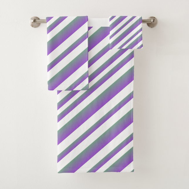 Conjunto De Toalhas Múltiplos Mísseis Roxos - Fitas (Insitu)