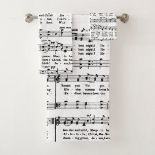 Conjunto De Toalhas Music Lover Bath Totoset