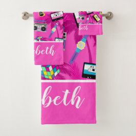 Conjunto De Toalhas Música dos anos 80