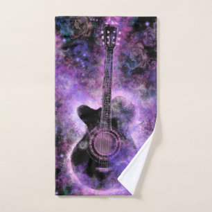 Conjunto De Toalhas Música Romântica de Violão - Som Mágico