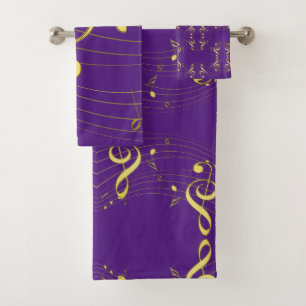 Conjunto De Toalhas Musical