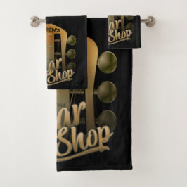 Conjunto De Toalhas Músico de Compro de Música Rock