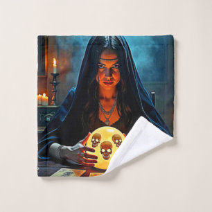 Conjunto De Toalhas Mystic Psychic Fortune Teller Design