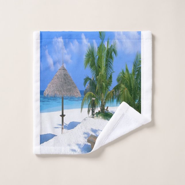 Conjunto De Toalhas Na moda Beach Escape (Pano de lavar)