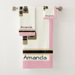 Conjunto De Toalhas Nail polonês