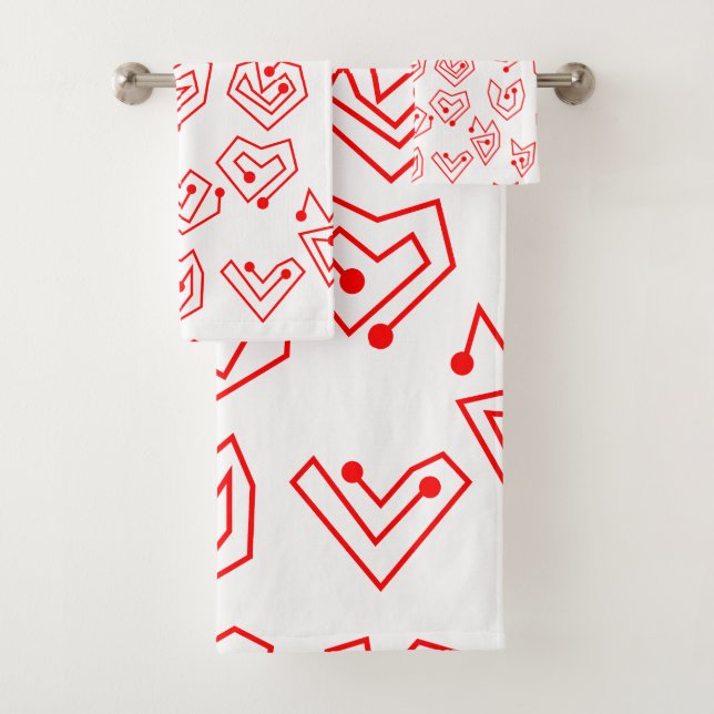 Conjunto De Toalhas Namorados Mazes (Insitu)