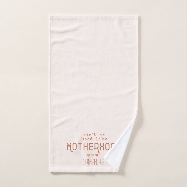 Conjunto De Toalhas Não há madeira como mãe (Toalha de mão)