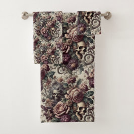 Conjunto De Toalhas Nascer ao Bloom - Vitoriano Gótico