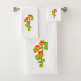 Conjunto De Toalhas Nasturtium