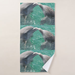 Conjunto De Toalhas Natação de Dolphin Marine Animal Dive Destino