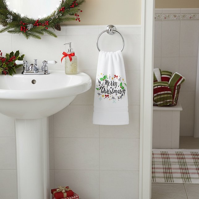 Conjunto De Toalhas Natal Alegre Festivo   (Criador carregado)