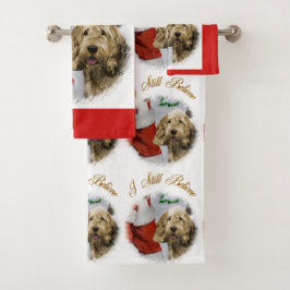 Conjunto De Toalhas Natal de Otterhound