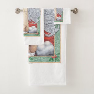 Conjunto De Toalhas Natal do Papai Noel