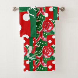 Conjunto De Toalhas Natal presente