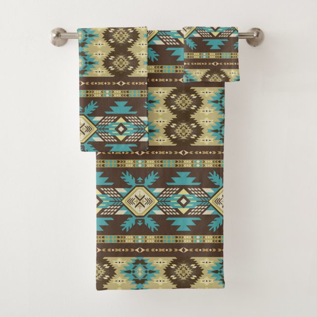 Conjunto De Toalhas Nativo americano (Insitu)