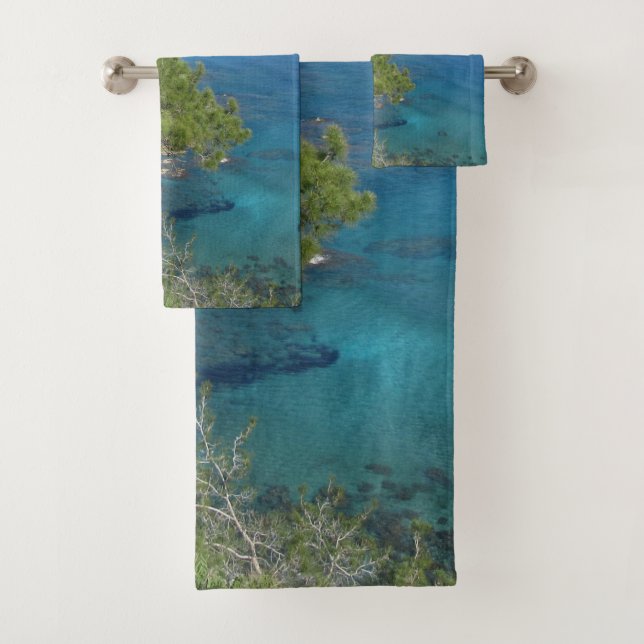 Conjunto De Toalhas Natureza Fotografia Mediterrâneo Montanha e Mar (Insitu)